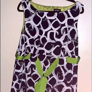 Avenue 14 lined knee length dress